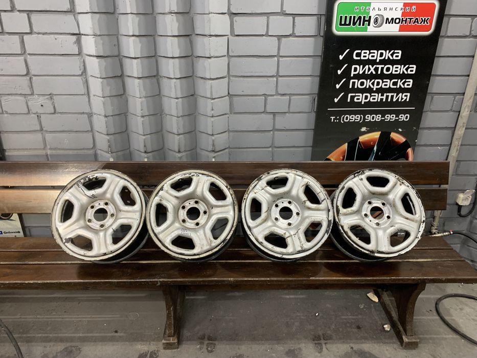 99 Оригинальные стальные диски Nissan Renault Duster 5/114.3 R16 et 50