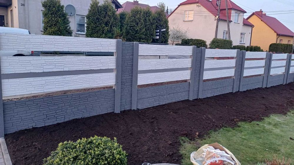 Ogrodzenia Betonowe/Palisadowe/Panelowe z MONTAŻEM Szybka Realizacja
