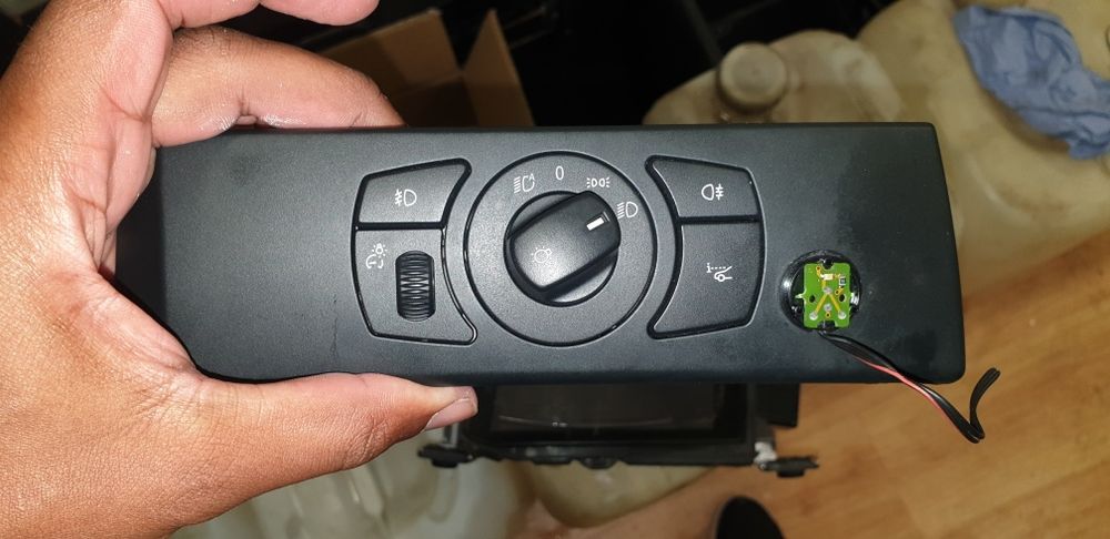 Radio ccc mask climatronic Interior e60 e61 pre lci e lci tablier