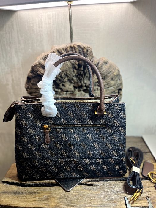 Жіноча сумка, шопер Guess Cordelia Logo Luxury Satchel HWBG8377060-CLO