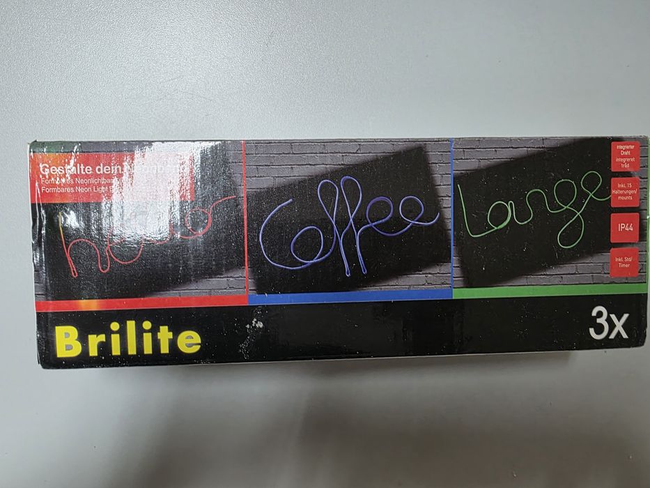 Luzes Neon LED Coffee Lounge - 3x