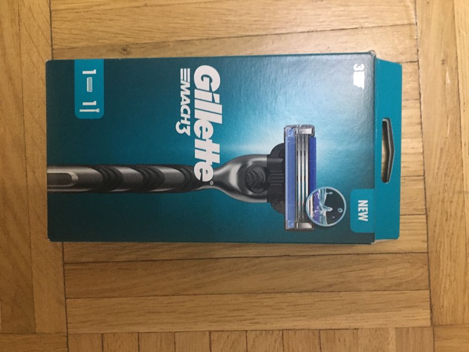 Maszynka Gillette Mach 3 plus wkład, końcówka