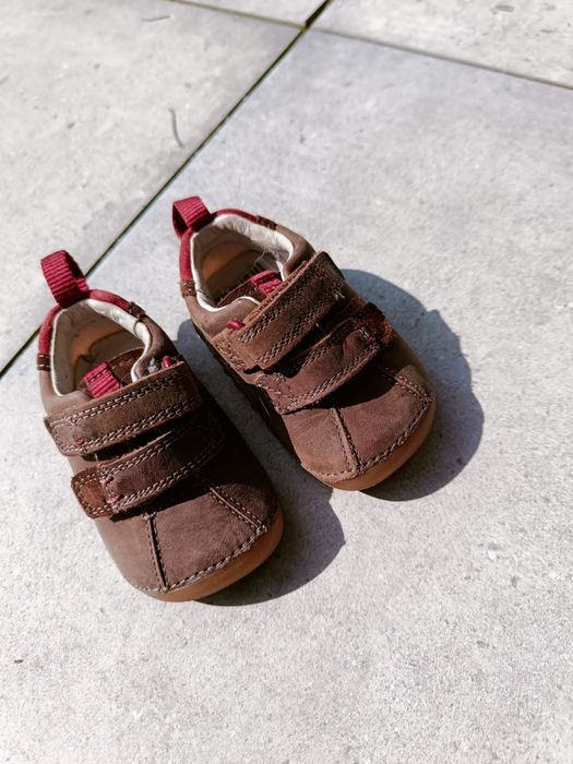 Skórzane Półbuty Clarks rozmiar 17,5