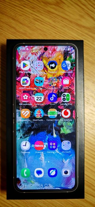 Samsung flip6 12/256 silver shadow