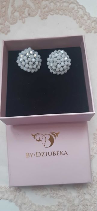Stylowe klipsy by Dziubeka (a'la lata 60)
