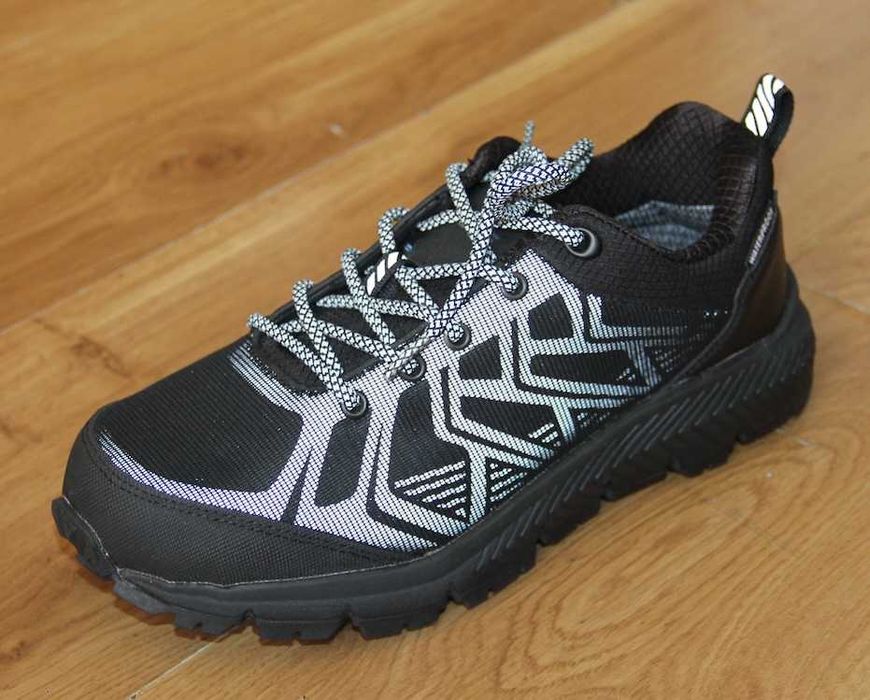 KOTE buty trekkingowe damskie sneakersy 39 40 czarne odblask alpinus