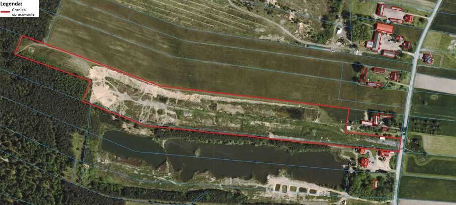 Żwirownia / Kopalnia na sprzedaż pod Warszawą - 4,7 ha