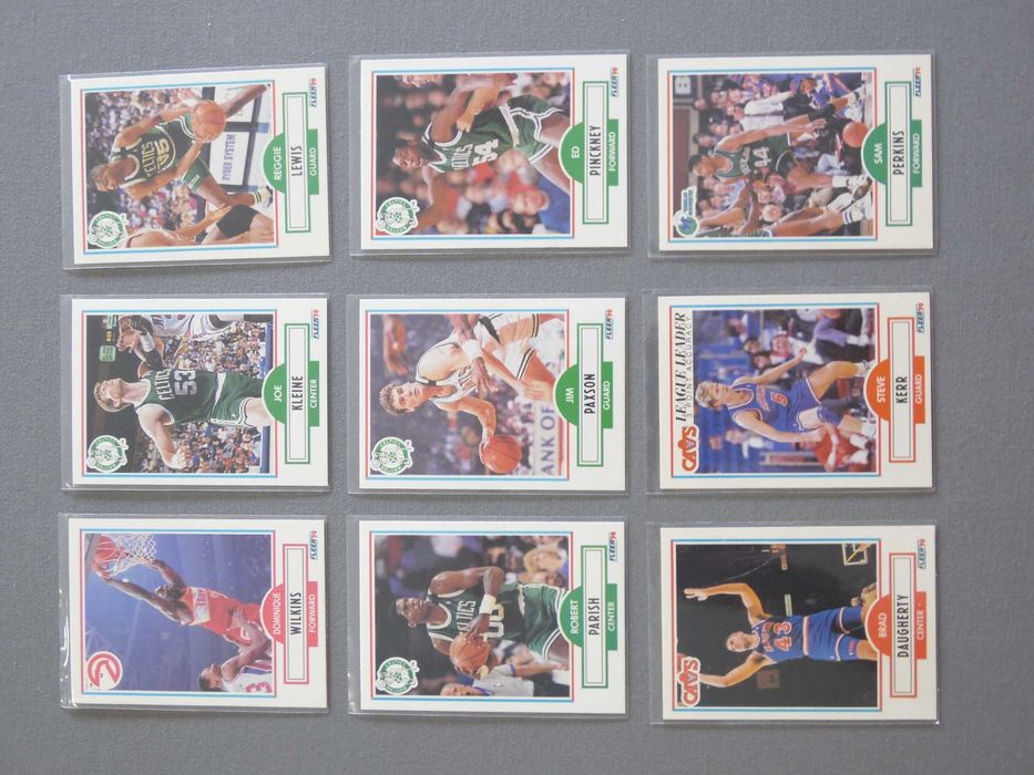 Cartas Baskteball NBA Fleer