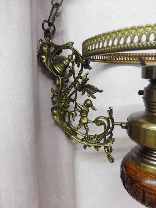 Żerandol mosiężny