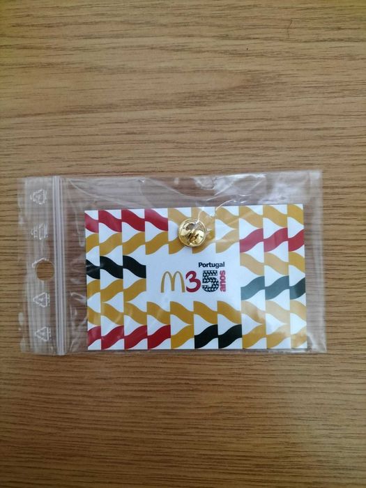 Pin Mc Donald's comemoração dos 35 anos em Portugal