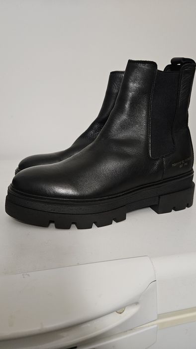 Nowe Buty botki sztyblety Tommy Hilfiger roz 39 skóra naturalna