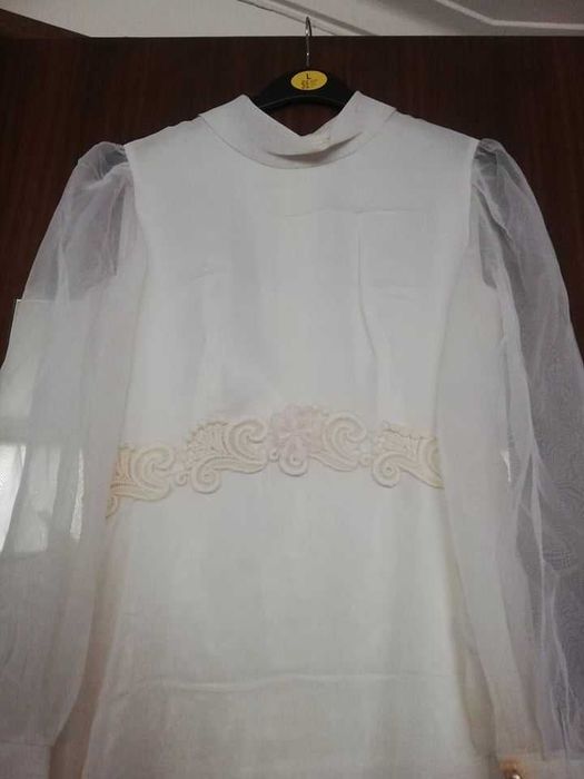Vestido de Noiva Vintage Feito à Mão