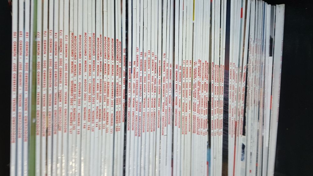Revistas Motociclimo como novas