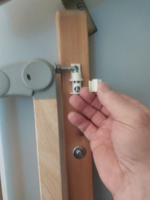 Bramka furtka ochronna na schody