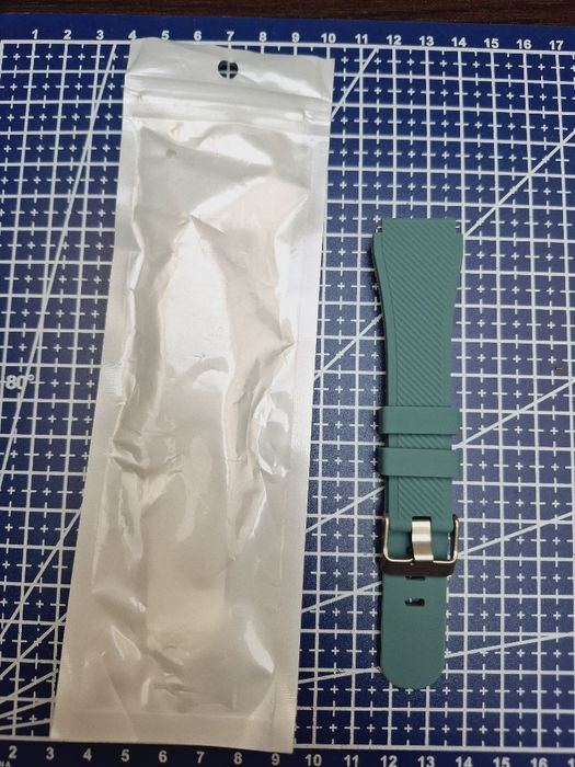 Nowy pasek zegarka 20 mm - miętowy