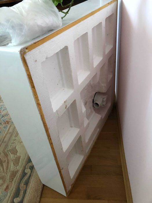 ekskluzywna szklana kabina prysznicowa plus brodzik 80/80