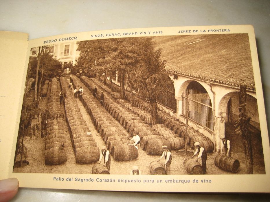 20 Postais, dec1960, preto e branco,Caves Pedro Domeco J.Frontera