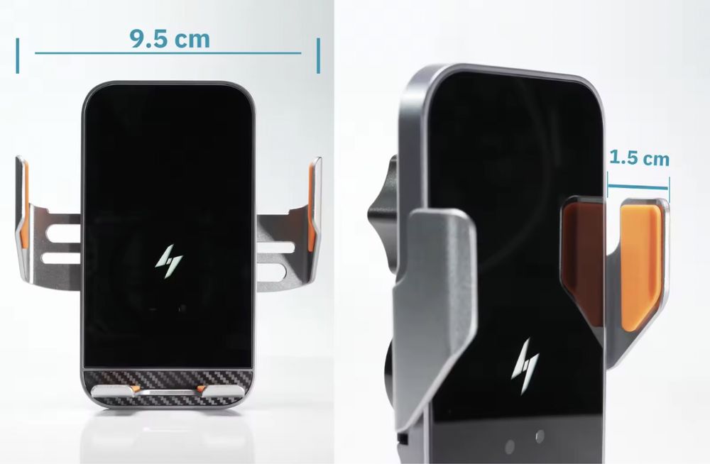 Автотримач бездротовий зарядний пристрій холдер