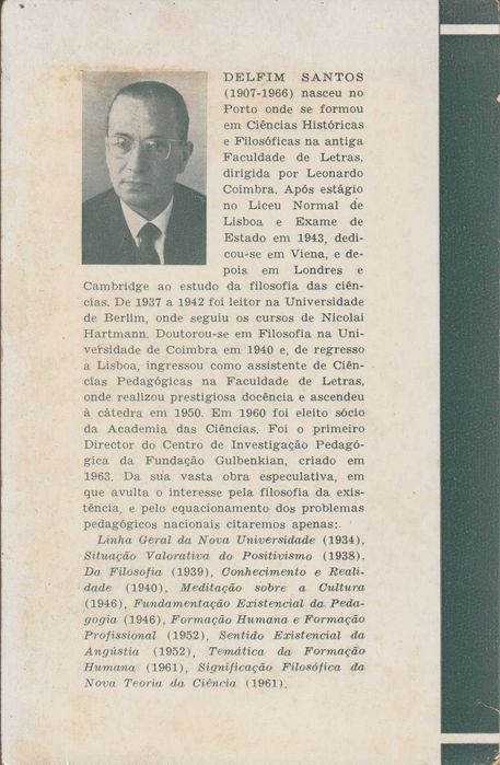 Da Filosofia - Delfim Santos