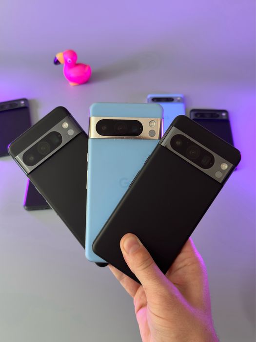 ВІДМІННІ Google pixel 8 PRO 128/256/512 НЕВЕРЛОК без блокувань | фізична sim-карта