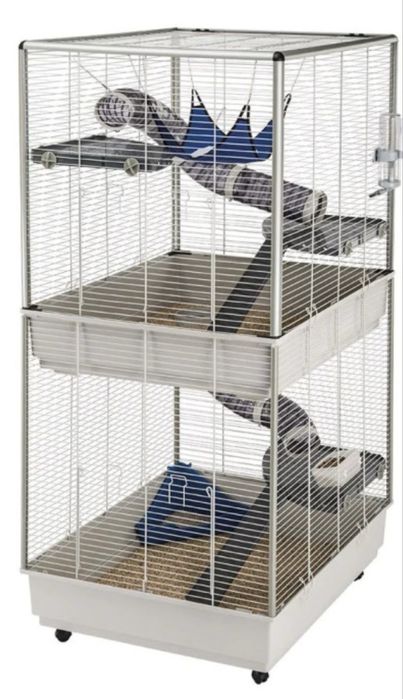 Большая Клетка ferplast furat tower GREY 75 x 80 x h 161 cm