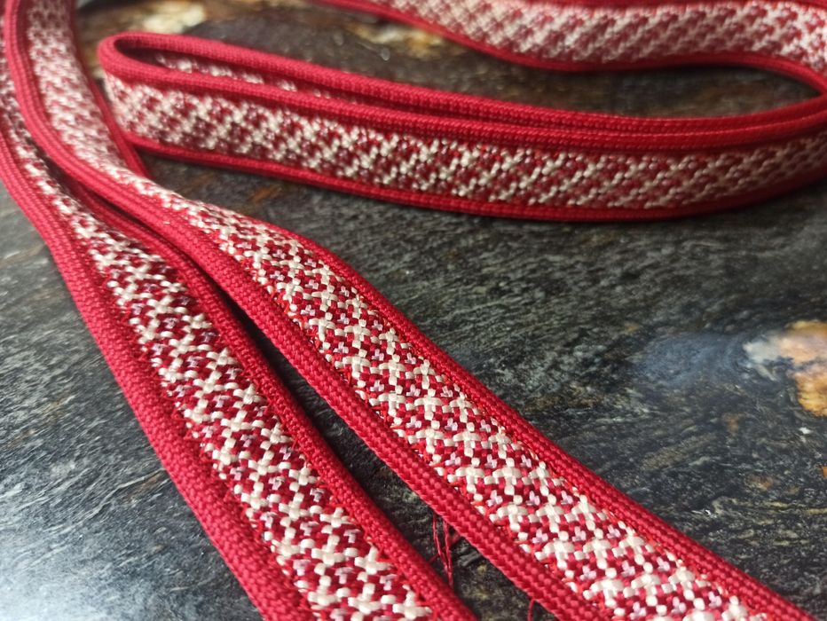 Jedwabny obijime, pasek do obi kimono oryginalny japoński