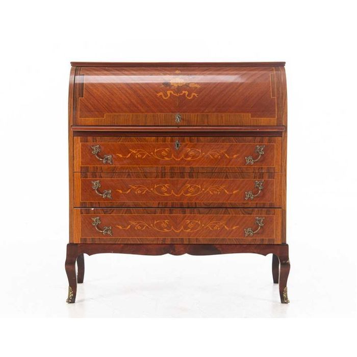 Intarsjowany sekretarzyk / biureczko