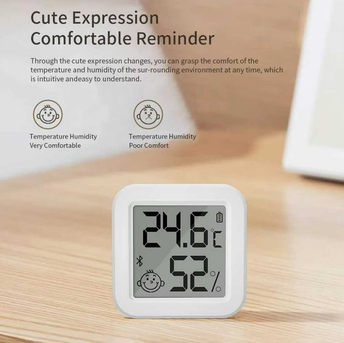 Termómetro Higrómetro Bluetooth Digital (sensor temperatura humidade)