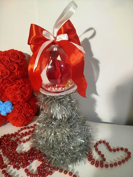 Новогодние ёлочные ПОДАРКИ: фотошар , шар сюрприз,именные,детские шары