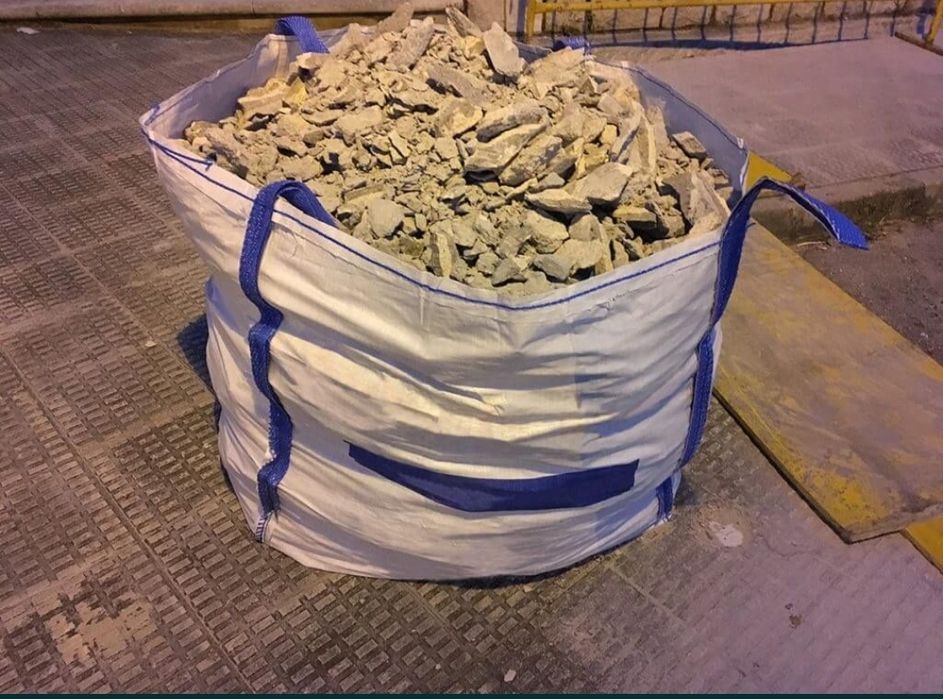 Big bag na gruz odpady zielone transport gratis