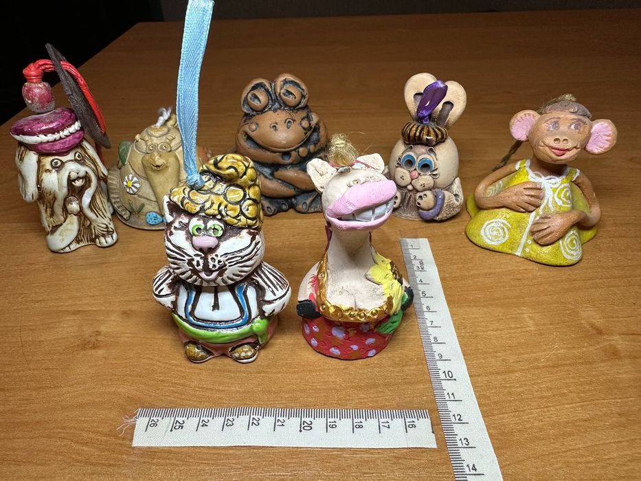 Дзвіночок керамічний кошеня, котики, кіт, кішка
