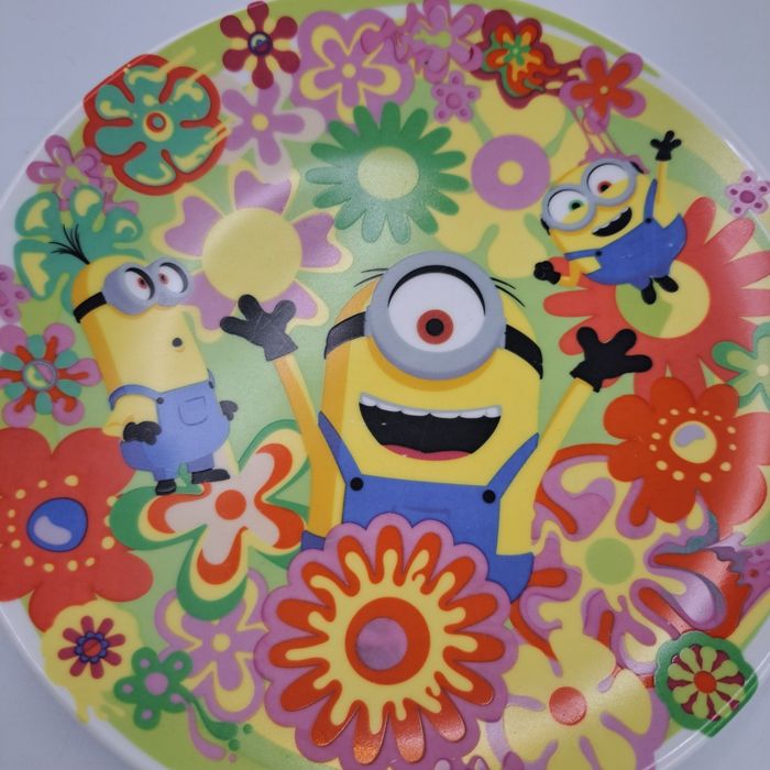 Porcelanowy talerz Minionki Minions