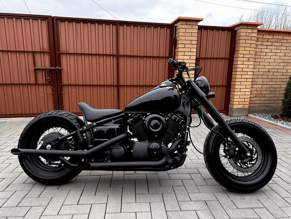 Yamaha Drag Star Ямаха Драг Стар Кастом Мотоцикл Чопер Бобер