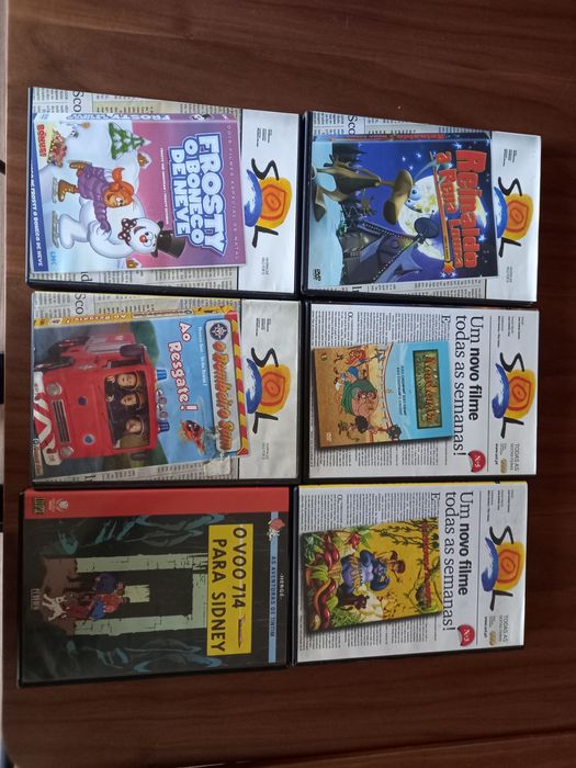 DVD música e  filmes crianças