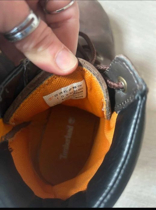 Botas Timberland em Pele | Castanho Escuro | Com Caixa Original