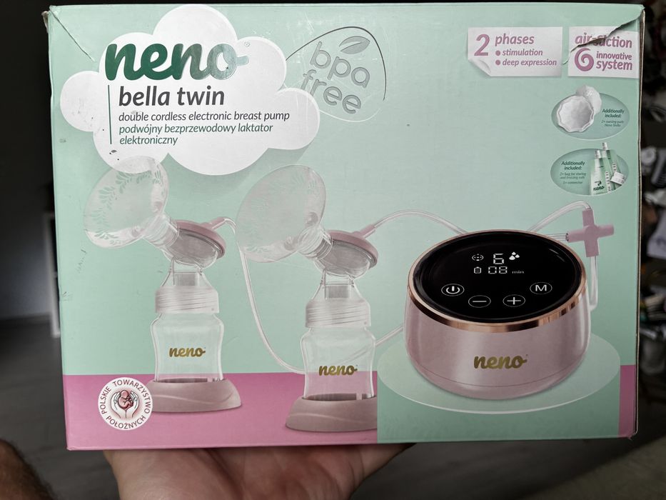 Laktator NENO Bella Twin (stan 10/10)