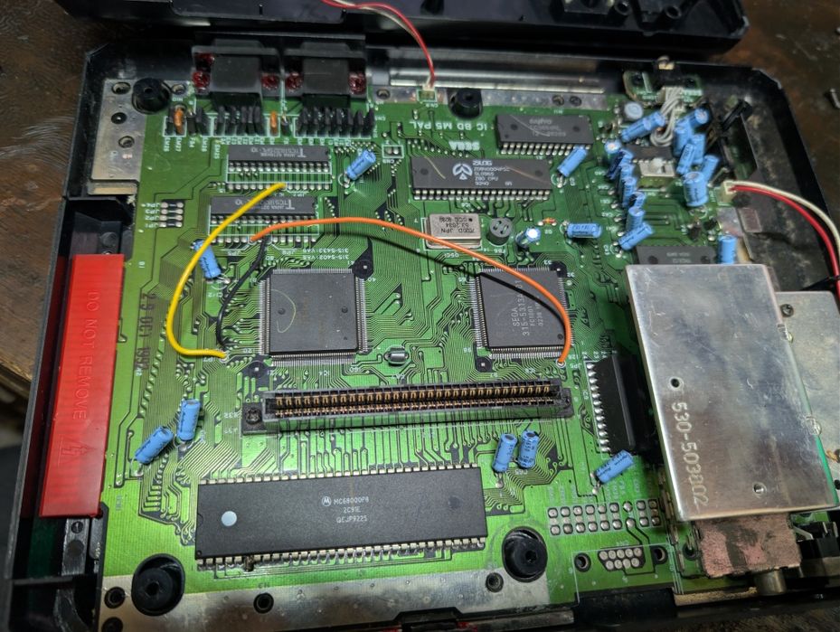 Sega Mega Drive 1 (Yamaha Sound/Japan Board) + 27 картриджей