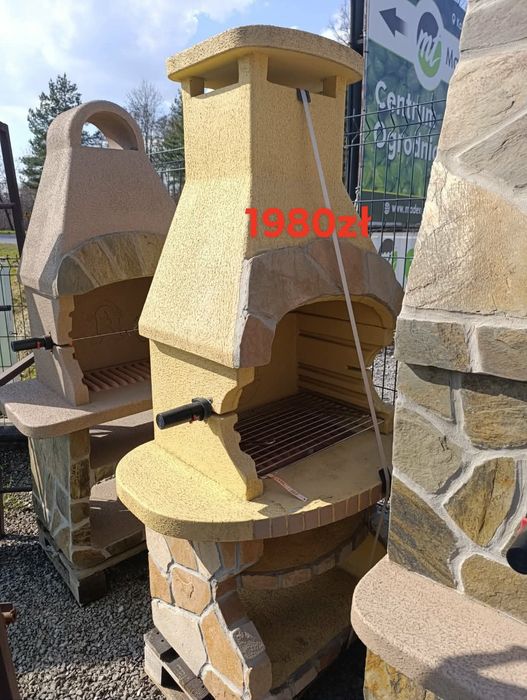 Kominek ogrodowy-grill