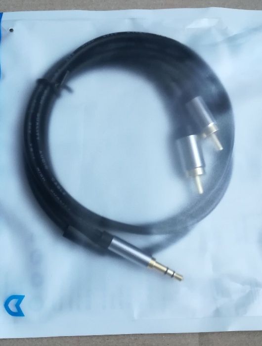 Cabo adaptador 3,5 Jack para RCA64739821389825121