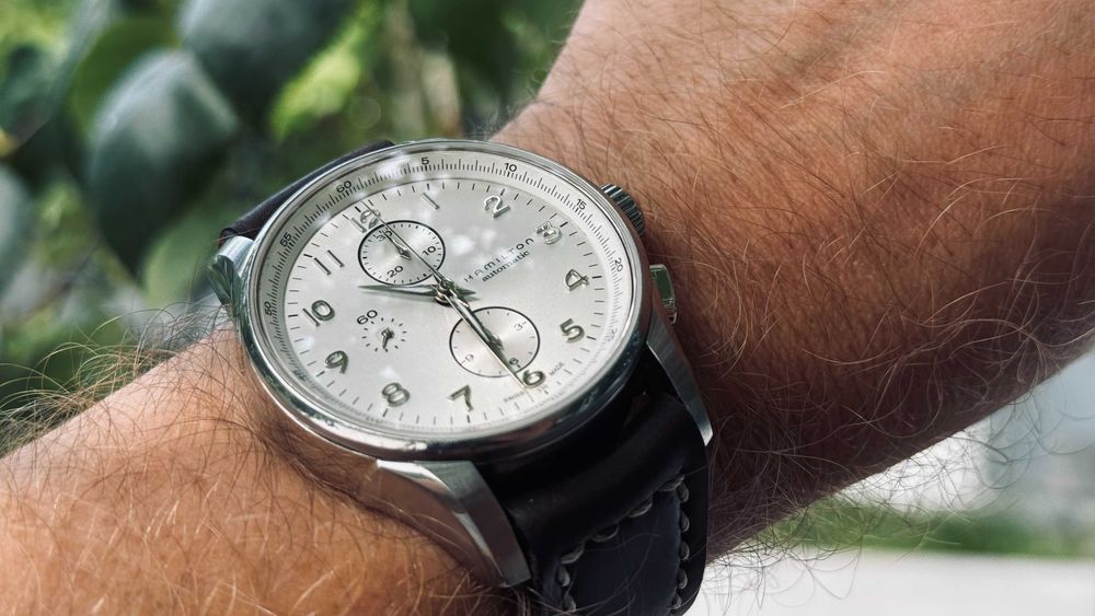 Zegarek Hamilton Jazzmaster Maestro Chrono na VJ7750