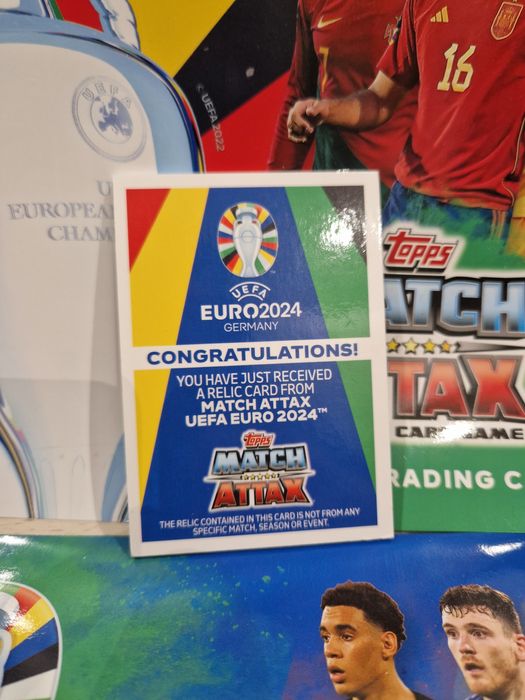Match attax euro 2024 relic
