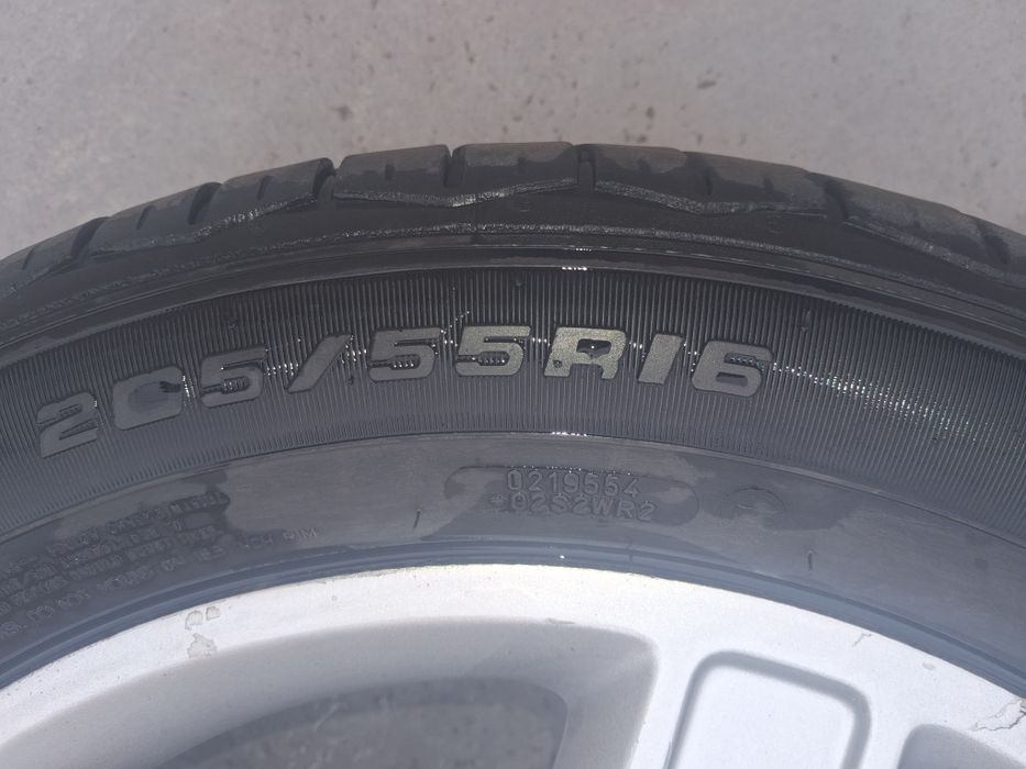 Jante Alumínio Ford com Pneu 205/55R16