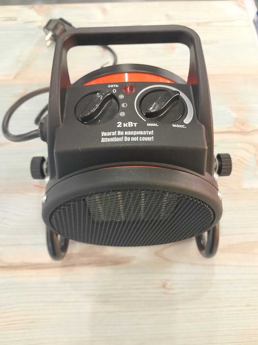 Тепловентилятор промисловий Vitals EH-23 / Дуйчик / Кераміка / 2 кВт / 20 м²