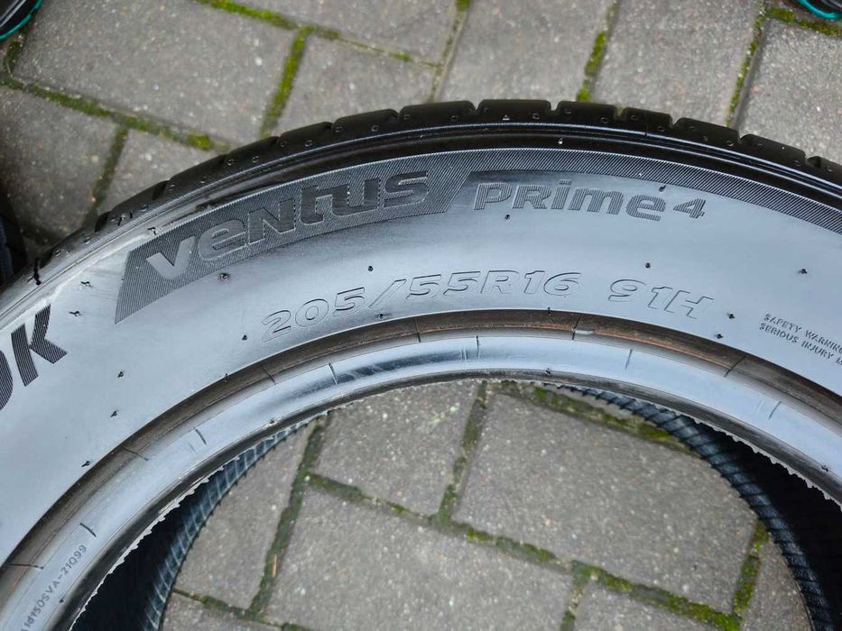 205/55 91H R16 HANKOOK Ventus Prime4 7.5mm 2023r  Letnie Opony 4s