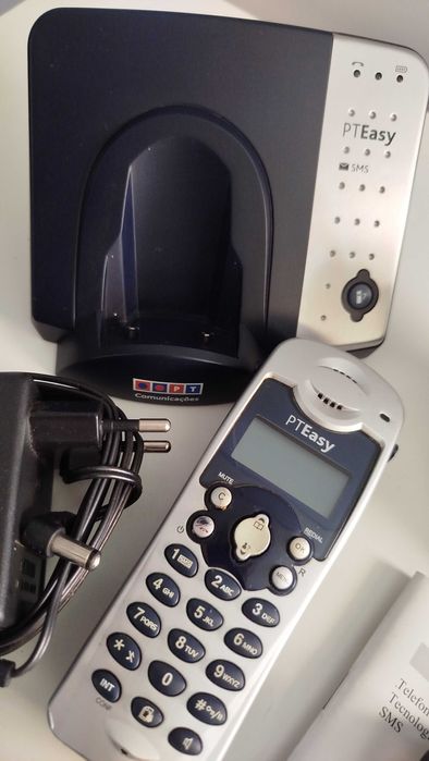 Telefones S/Fios DECT Haeger B098 PT (Par-2 Bases) com func. SMS