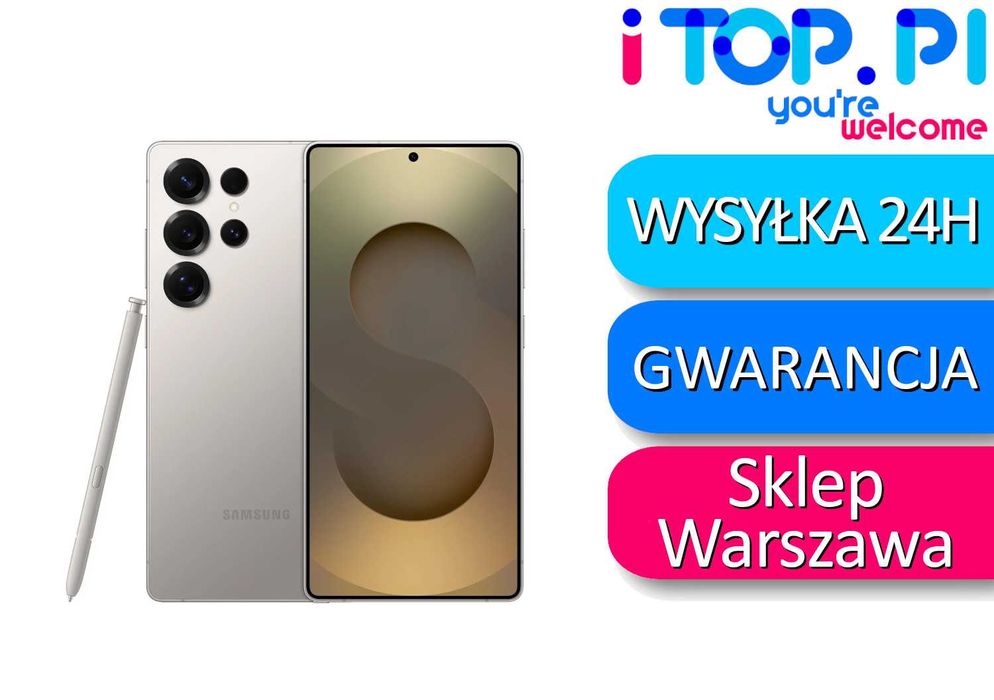 Samsung Galaxy S25 Ultra 256GB Szary iTop Muranów + Szybka ładowarka