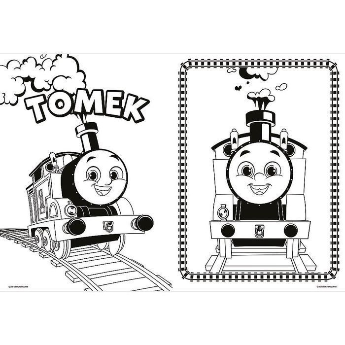 Tomek i Przyjaciele. Mega kolorowanka Trefl Books