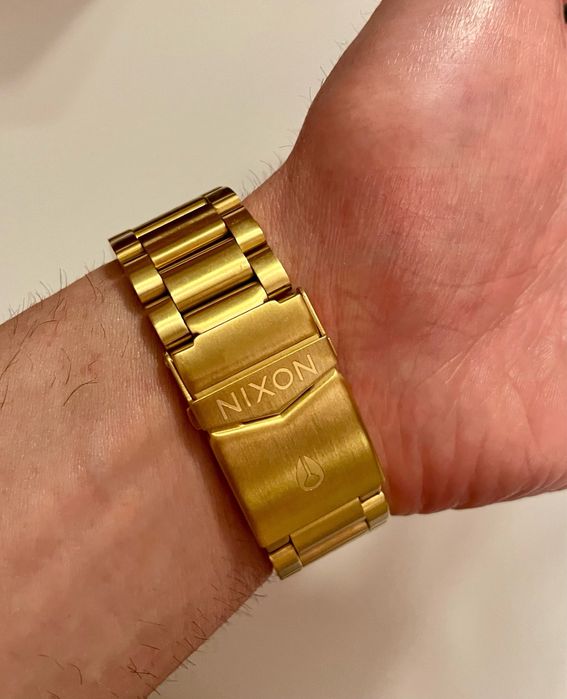 Relógio NIXON Sentry SS All Gold