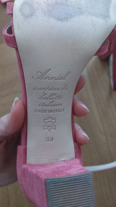 Sandały Kafka Concept 39 różowe