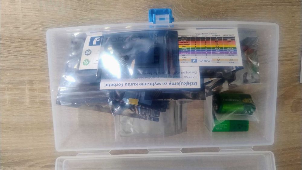 Zestaw Forbot do kursu podstaw elektroniki 1